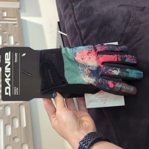Dakine lightweight spring ski snowboard gloves  XS drop cloth